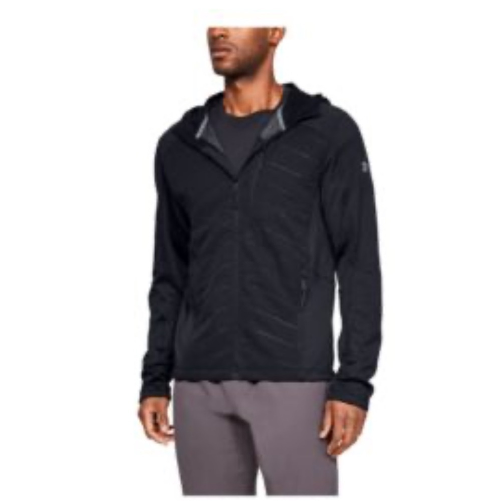 NWOT UNDER ARMOUR Coldgear Reactor Exert Men's Black Performance Jacket Size M
